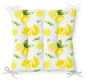 Jastuk za stolicu s udjelom pamuka Minimalist Cushion Covers Lemon, 40 x 40 cm
