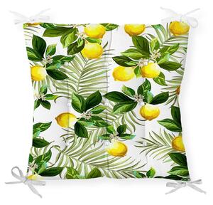 Jastuk za stolicu s udjelom pamuka Minimalist Cushion Covers Sliced Lemon Tree, 40 x 40 cm