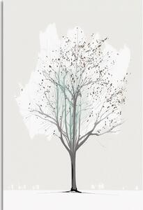 Slika minimalističko stablo zimi