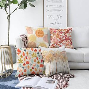 Set od 4 ukrasne jastučnice Minimalist Cushion Covers Autumn Vibes, 55 x 55 cm