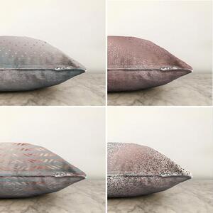 Set od 4 jastučnice Minimalist Cushion Covers Glitters, 55 x 55 cm