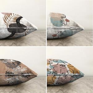 Set od 4 ukrasne jastučnice Minimalist Cushion Covers Autumn, 55 x 55 cm