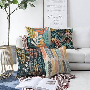 Set od 4 ukrasne jastučnice Minimalist Cushion Covers Colorful, 55 x 55 cm