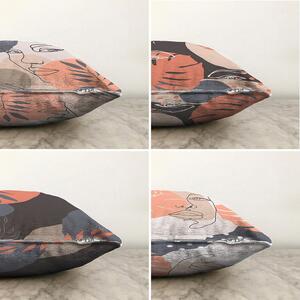 Set od 4 ukrasne jastučnice Minimalist Cushion Covers Abe, 55 x 55 cm