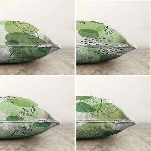 Set od 4 ukrasne jastučnice Minimalist Cushion Covers Zamioculus, 55 x 55 cm