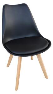 Stolica crna u skandinavskom stilu BASIC
