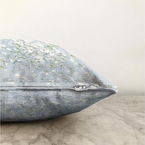 Plava jastučnica s udjelom pamuka Minimalist Cushion Covers Blossom, 55 x 55 cm