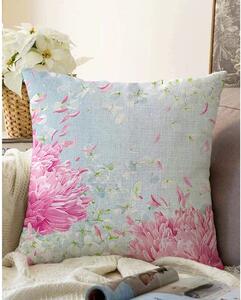 Plava jastučnica s udjelom pamuka Minimalist Cushion Covers Wind, 55 x 55 cm
