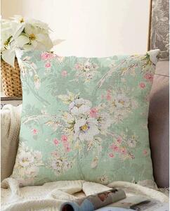 Zelena jastučnica s udjelom pamuka Minimalist Cushion Covers Blossom, 55 x 55 cm