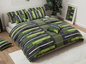Pamučna posteljina Futuro zelena