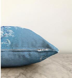 Plava jastučnica s udjelom pamuka Minimalist Cushion Covers Winter Wonderland, 55 x 55 cm