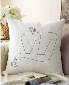 Jastučnica s udjelom pamuka Minimalist Cushion Covers Pose, 55 x 55 cm