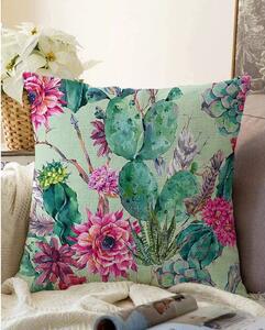 Zelena jastučnica s udjelom pamuka Minimalist Cushion Covers Cactus, 55 x 55 cm