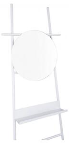 Bijela vješalica s ogledalom Leitmotiv Gint