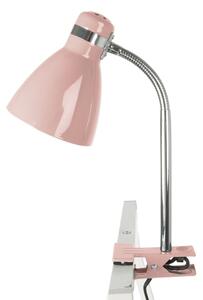 Ružičasta stolna svjetiljka s hvataljkom Leitmotiv Study