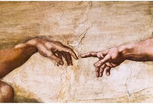 Reprodukcija slike Michelangelo Buonarroti - Creation of Adam, 70 x 45 cm