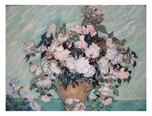 Reprodukcija slike Vincent van Gogh - Rosas Washington, 70 x 50 cm
