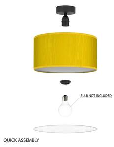 Žuta stropna svjetiljka Sotto Luce Doce M, ⌀ 30 cm