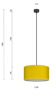Žuta visilica Bulb Attack Doce M, ⌀ 30 cm
