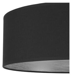 Crna dvokraka visilica sa srebrnim detaljima Sotto Luce Tres XL, ⌀ 45 cm