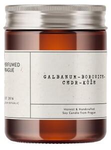 Mirisna svijeća od sojinog voska vrijeme gorenja 40 h #21 Galbanum & Pine – Perfumed Prague