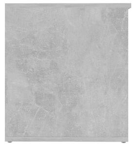 Škrinja za pohranu siva boja betona 84 x 42 x 46 cm od iverice