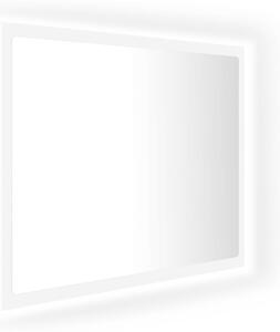VidaXL LED kupaonsko ogledalo bijelo 60 x 8,5 x 37 cm akrilno