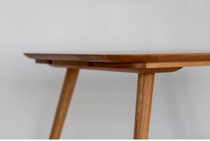 Blagovaonski stol od jasenovog drveta Ragaba Contrast, 180 x 90 cm