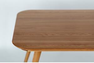 Blagovaonski stol od jasenovog drveta Ragaba Contrast, 180 x 90 cm