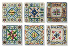 Set od 6 keramičkih podmetača Villa d`Este Costier