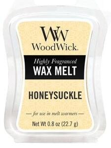 Vosak na aromalump s honeysuckle i jasmine Woodwick, gori vrijeme 20 h