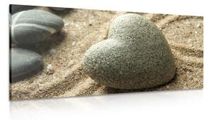 Slika Zen kamen u obliku srca