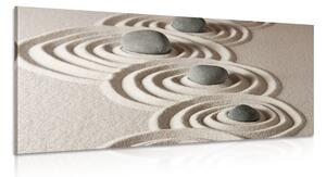 Slika Zen kamenje u pijesku