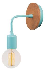 Plava zidna svjetiljka Homemania Decor Simple Drop
