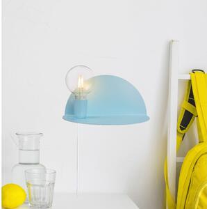 Plava zidna svjetiljka s policom Homemania Decor Shelfie