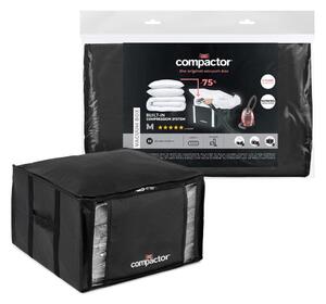 Crna kutija za pohranu odjeće Compactor XXL Black Edition 3D Medium, 125 l