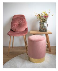 Set od 2 blagovaonske stolice s ružičastim baršunastim navlakom House Nordic Stockholm