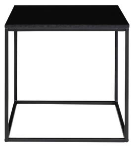 Crni pomoćni stolić House Nordic Vita, 45 x 45 cm