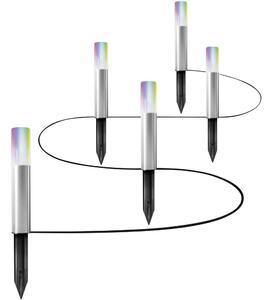 LEDVANCE 4058075478213 SMART+ GARDENPOLE MULTICOLOR RGBW WIFI LED vrtna svjetiljka LED LED fiksno ugrađena 5.7 W srebrna