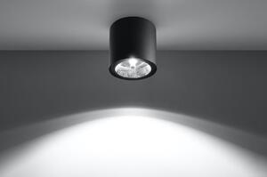 Crna stropna svjetiljka Nice Lamps Luigi