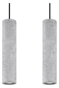 Betonska visilica Nice Lamps Fadre, dužina 34 cm