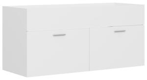 VidaXL Ormarić za umivaonik bijeli 100 x 38,5 x 46 cm od iverice
