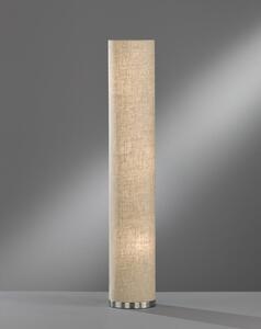Bež stojeća svjetiljka s tekstilnim sjenilom (visina 110 cm) Thor – Fischer & Honsel