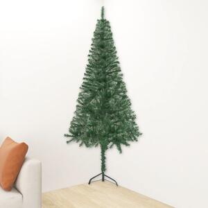 VidaXL Kutno umjetno božićno drvce zeleno 120 cm PVC