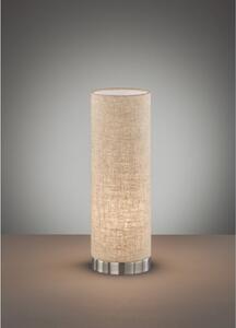 Bež stolna lampa s tekstilnim sjenilom (visina 35 cm) Thor – Fischer & Honsel