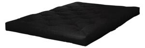 Crni futon madrac Karup Basic, 180 x 200 cm