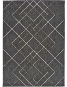 Sivi vanjski tepih Universal Hibis, 80 x 150 cm