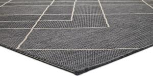 Sivi vanjski tepih Universal Hibis, 80 x 150 cm