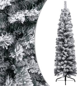 VidaXL Usko umjetno božićno drvce sa snijegom zeleno 120 cm PVC
