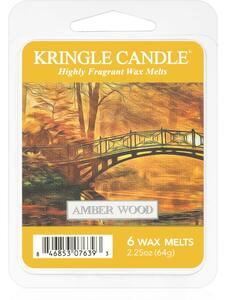 Kringle Candle Amber Wood vosak za aroma lampu 64 g